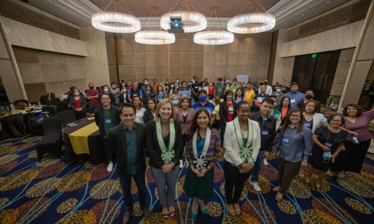 Officials from the U.S. Peace Corps and the Department of Tourism join LGU partners and academics during the workshop in Cebu.