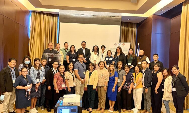 Officials from the U.S. Embassy and the Philippines Department of Education (DepEd) join 3E Project workshop participants on May 31 in Manila.