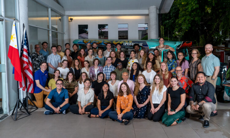 U.S. Peace Corps Philippines Country Director Marguerite Roy welcomes the 281st batch of Peace Corps Volunteers in Manila on July 8.